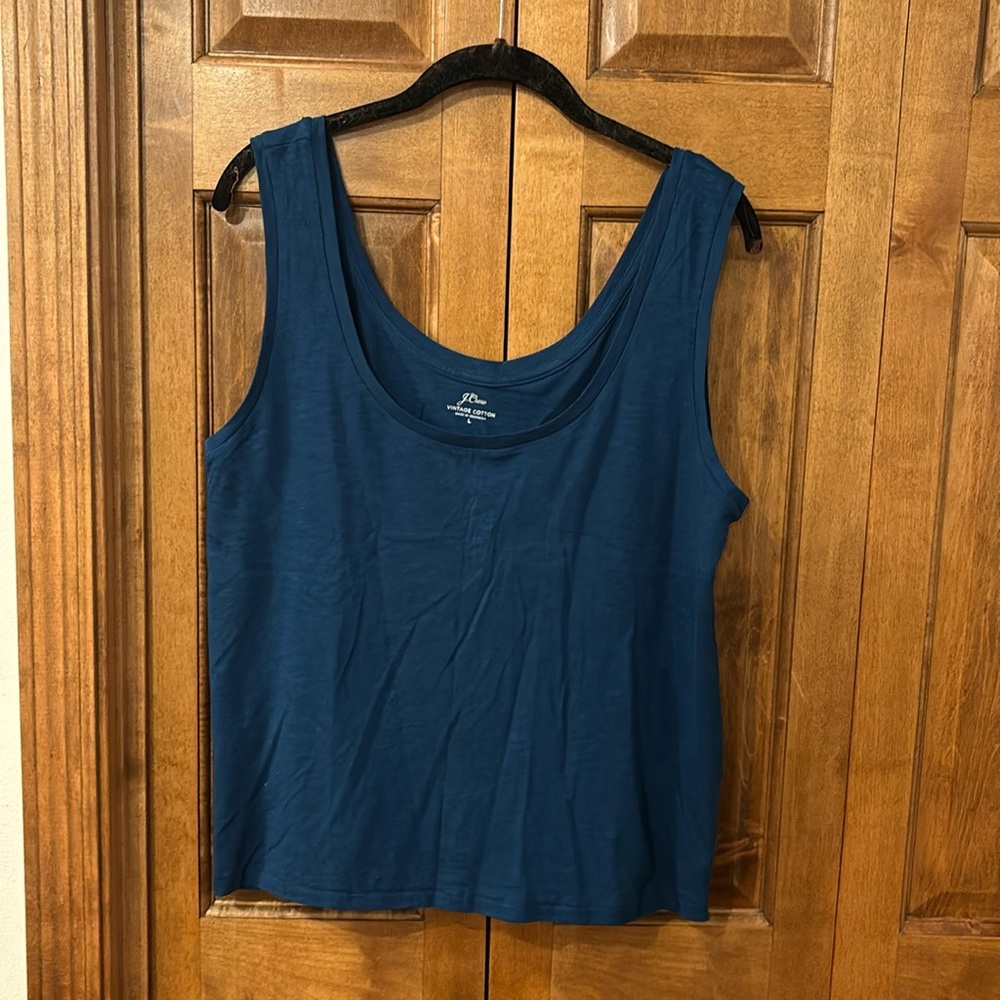 NWT J. Crew vintage cotton tank